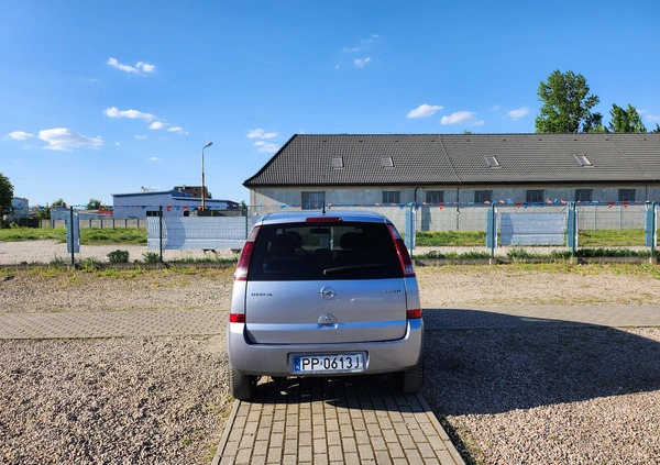 Opel Meriva cena 6900 przebieg: 212345, rok produkcji 2004 z Piła małe 466
